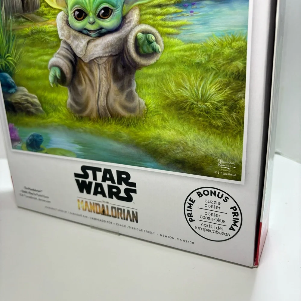 THOMAS KINKADE STUDIOS - MANDALORIAN - CHILD'S PLAY‎ - 500 PIECE PUZZLE NEW
